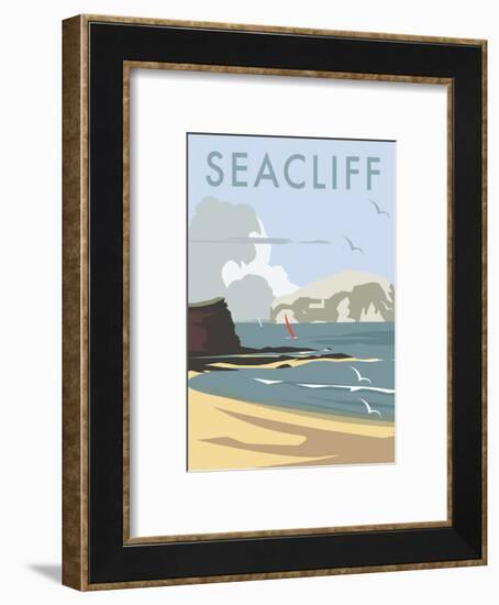 Seacliff - Dave Thompson Contemporary Travel Print-Dave Thompson-Framed Art Print