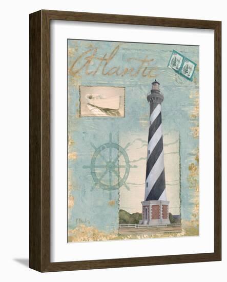 Seacoast Lighthouse I-Paul Brent-Framed Art Print