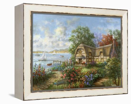 Seacove Cottage-Nicky Boehme-Framed Premier Image Canvas