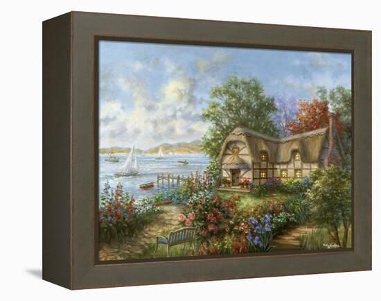 Seacove Cottage-Nicky Boehme-Framed Premier Image Canvas