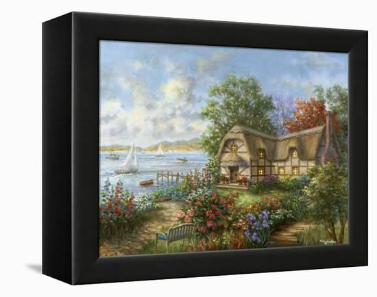 Seacove Cottage-Nicky Boehme-Framed Premier Image Canvas