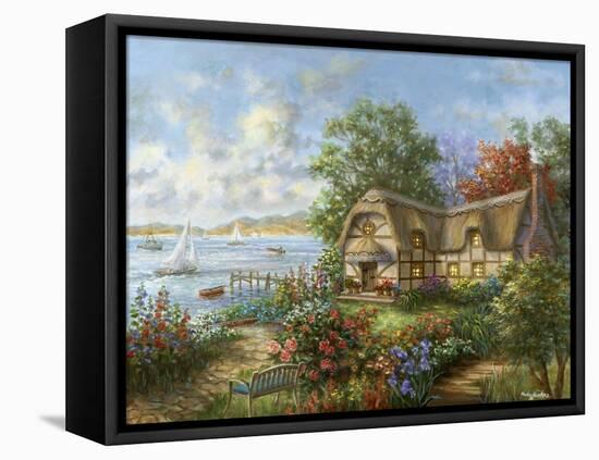 Seacove Cottage-Nicky Boehme-Framed Premier Image Canvas