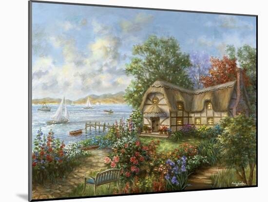 Seacove Cottage-Nicky Boehme-Mounted Giclee Print