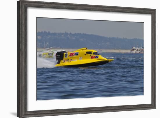 SEAFAIR, Formula One (F1) Outboard Racing Boats, Lake Washington, Seattle, Washington, USA-Jamie & Judy Wild-Framed Photographic Print