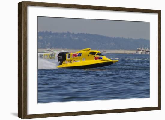 SEAFAIR, Formula One (F1) Outboard Racing Boats, Lake Washington, Seattle, Washington, USA-Jamie & Judy Wild-Framed Photographic Print