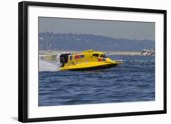 SEAFAIR, Formula One (F1) Outboard Racing Boats, Lake Washington, Seattle, Washington, USA-Jamie & Judy Wild-Framed Photographic Print