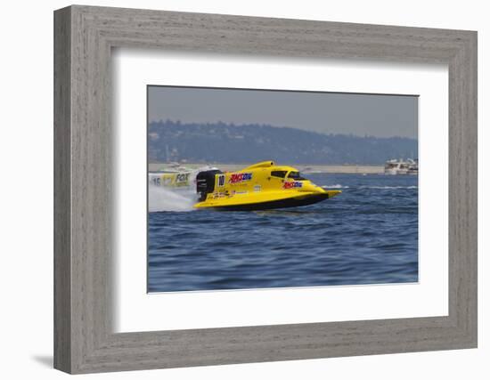 SEAFAIR, Formula One (F1) Outboard Racing Boats, Lake Washington, Seattle, Washington, USA-Jamie & Judy Wild-Framed Photographic Print