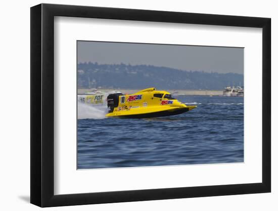 SEAFAIR, Formula One (F1) Outboard Racing Boats, Lake Washington, Seattle, Washington, USA-Jamie & Judy Wild-Framed Photographic Print