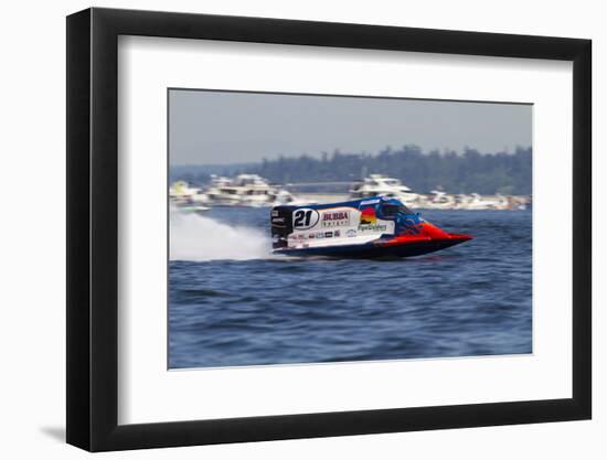 SEAFAIR, Formula One (F1) Outboard Racing Boats, Lake Washington, Seattle, Washington, USA-Jamie & Judy Wild-Framed Photographic Print