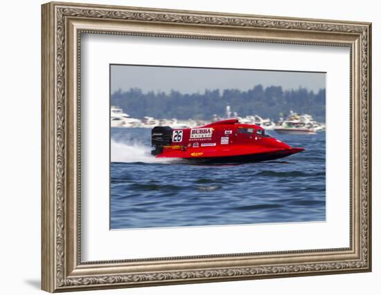 SEAFAIR, Formula One (F1) Outboard Racing Boats, Lake Washington, Seattle, Washington, USA-Jamie & Judy Wild-Framed Photographic Print