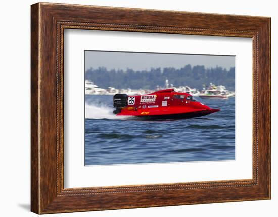 SEAFAIR, Formula One (F1) Outboard Racing Boats, Lake Washington, Seattle, Washington, USA-Jamie & Judy Wild-Framed Photographic Print