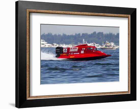 SEAFAIR, Formula One (F1) Outboard Racing Boats, Lake Washington, Seattle, Washington, USA-Jamie & Judy Wild-Framed Photographic Print