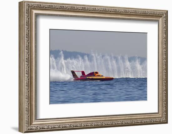 SEAFAIR, Unlimited Hydroplane Boat Races, Lake Washington, Seattle, Washington, USA-Jamie & Judy Wild-Framed Photographic Print