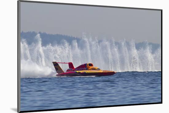 SEAFAIR, Unlimited Hydroplane Boat Races, Lake Washington, Seattle, Washington, USA-Jamie & Judy Wild-Mounted Photographic Print