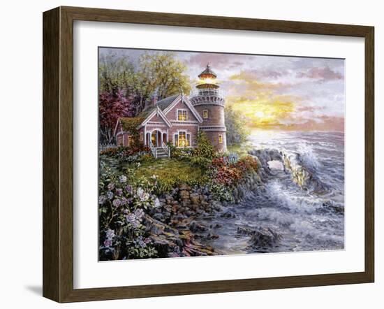 Seafarer's Vigilant Sentry-Nicky Boehme-Framed Giclee Print