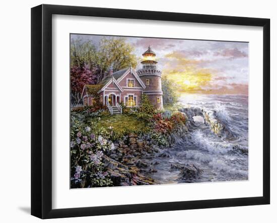 Seafarer's Vigilant Sentry-Nicky Boehme-Framed Giclee Print