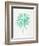 Seafoam Fan Palm-Cat Coquillette-Framed Art Print