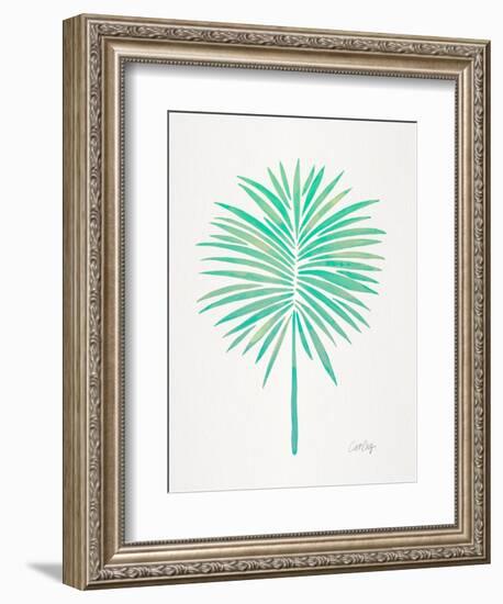 Seafoam Fan Palm-Cat Coquillette-Framed Art Print