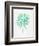 Seafoam Fan Palm-Cat Coquillette-Framed Art Print