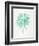 Seafoam Fan Palm-Cat Coquillette-Framed Art Print