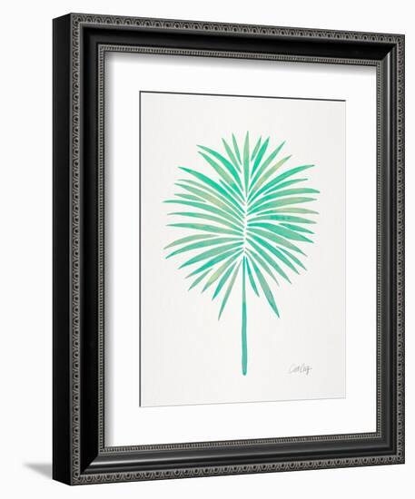 Seafoam Fan Palm-Cat Coquillette-Framed Art Print