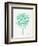 Seafoam Fan Palm-Cat Coquillette-Framed Art Print