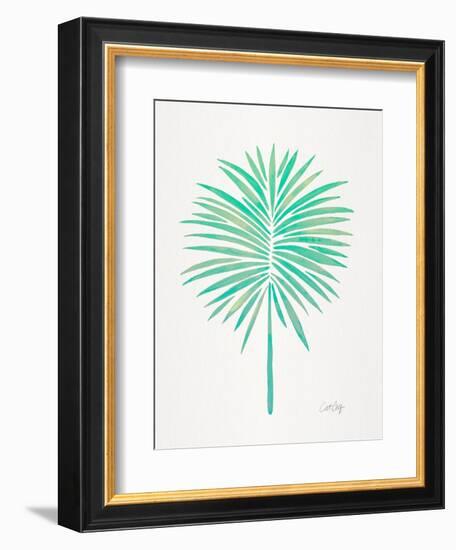 Seafoam Fan Palm-Cat Coquillette-Framed Art Print