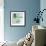 Seafoam Orbs II-Jennifer Goldberger-Framed Art Print displayed on a wall