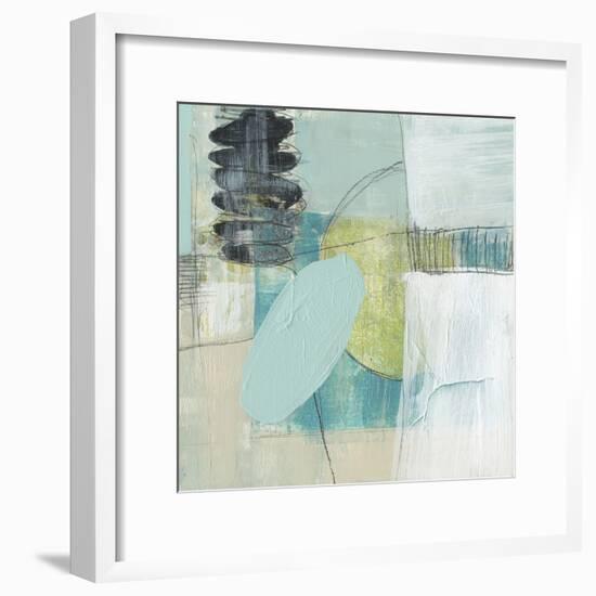 Seafoam Orbs II-Jennifer Goldberger-Framed Art Print