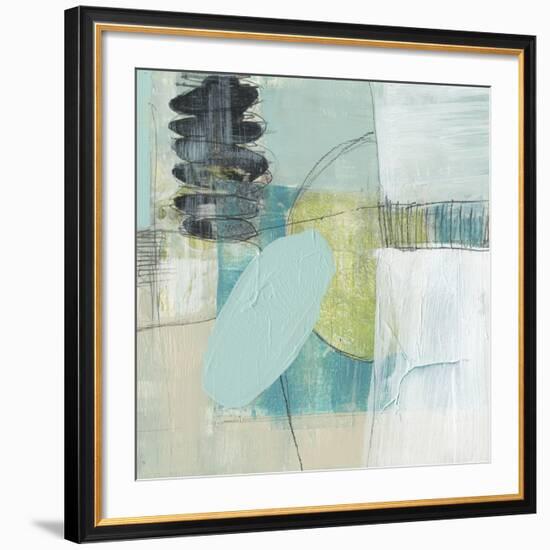 Seafoam Orbs II-Jennifer Goldberger-Framed Art Print