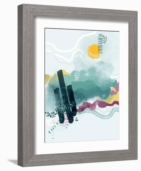 Seafoam-Ishita Banerjee-Framed Art Print