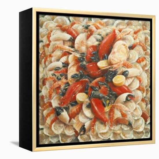 Seafood Extravaganza, 2010-Lincoln Seligman-Framed Premier Image Canvas