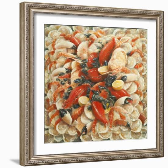 Seafood Extravaganza, 2010-Lincoln Seligman-Framed Giclee Print