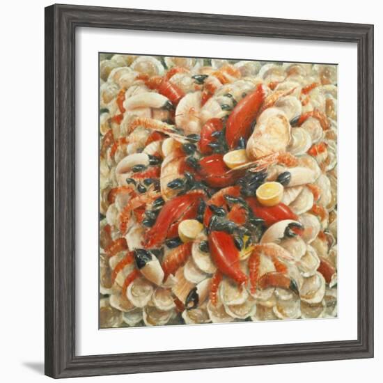 Seafood Extravaganza, 2010-Lincoln Seligman-Framed Giclee Print