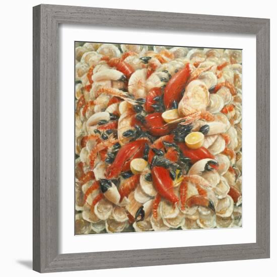 Seafood Extravaganza, 2010-Lincoln Seligman-Framed Giclee Print