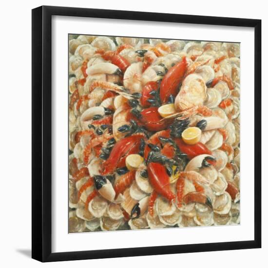 Seafood Extravaganza, 2010-Lincoln Seligman-Framed Giclee Print