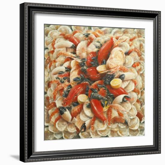 Seafood Extravaganza, 2010-Lincoln Seligman-Framed Giclee Print