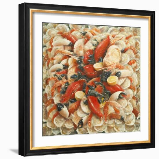Seafood Extravaganza, 2010-Lincoln Seligman-Framed Giclee Print