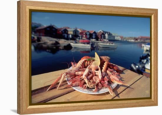 Seafood from Smogen Island-Macduff Everton-Framed Premier Image Canvas