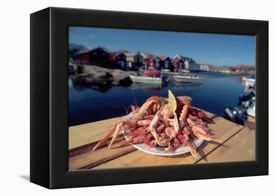 Seafood from Smogen Island-Macduff Everton-Framed Premier Image Canvas