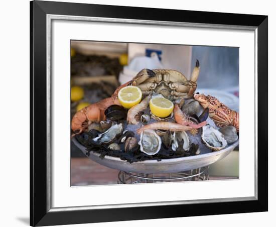 Seafood, Nice, Alpes Maritimes, Provence, Cote d'Azur, French Riviera, France-Angelo Cavalli-Framed Photographic Print