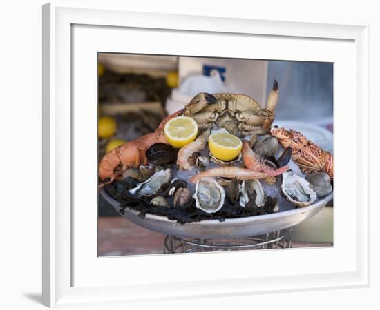 Seafood, Nice, Alpes Maritimes, Provence, Cote d'Azur, French Riviera, France-Angelo Cavalli-Framed Photographic Print