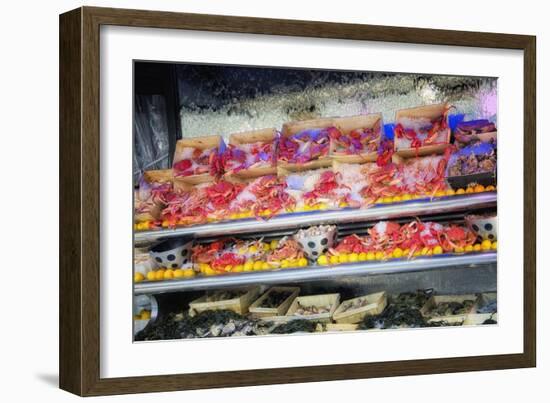 Seafood Restaurant In Paris-Cora Niele-Framed Giclee Print