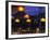 Seafood Restaurant with Lit Lanterns, Vietnam-Walter Bibikow-Framed Photographic Print