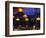 Seafood Restaurant with Lit Lanterns, Vietnam-Walter Bibikow-Framed Photographic Print