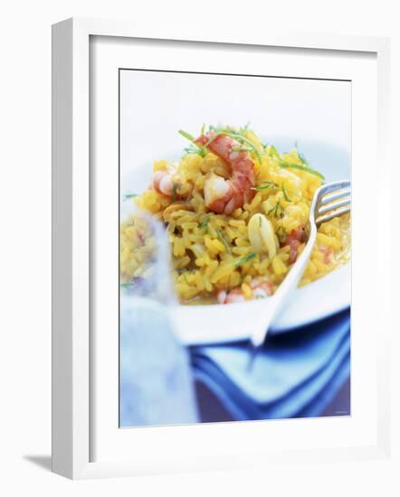 Seafood Risotto-null-Framed Photographic Print