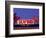 Seafood Sign at Night, Cape Breton, Nova Scotia, Canada-Walter Bibikow-Framed Photographic Print