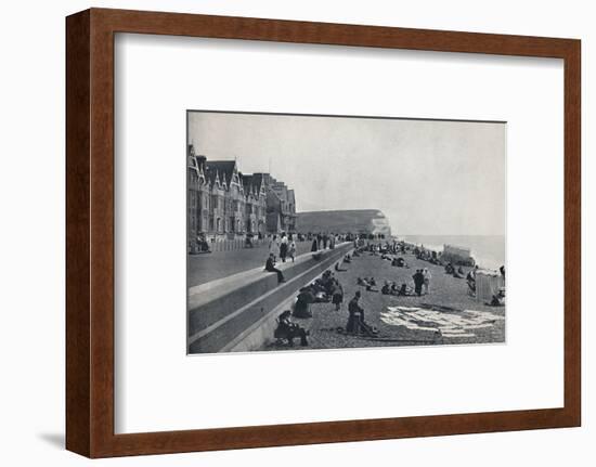 'Seaford - The Parade', 1895-Unknown-Framed Photographic Print