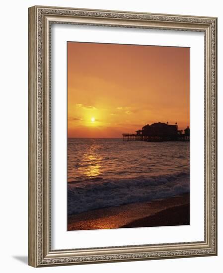 Seafront, Brighton, Sussex, England, United Kingdom, Europe-Amanda Hall-Framed Photographic Print