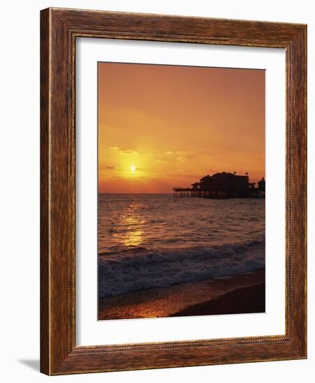 Seafront, Brighton, Sussex, England, United Kingdom, Europe-Amanda Hall-Framed Photographic Print